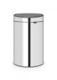 Touch Bin NEW - 40L Brilliant Steel