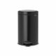 Pedal Bin newIcon, 12 litre, Soft Closing, Plastic Inner Bucket - Matt Black