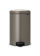 Pedal Bin newIcon, 20 litre, Soft Closing, Plastic Inner Bucket - Platinum