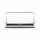 Roll Top Bread Bin, Medium - Brilliant Steel