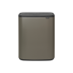 Bo Touch Bin, with 2 Inner Buckets, 2 x 30 litres - Platinum