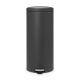 Pedal Bin newIcon, 30 litre, Soft Closing, Plastic Inner Bucket - Mineral Infinite Grey